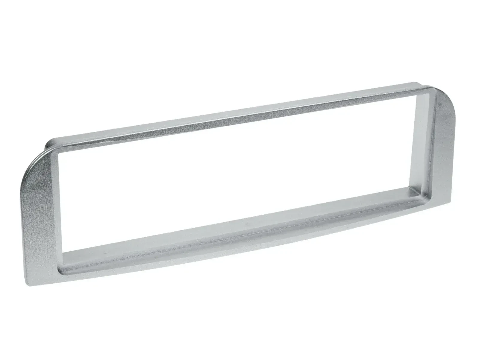 Einbaurahmen DIN Autoradio für Alfa Romeo 147 2000-2010 GT 2004-2010 silbergrau