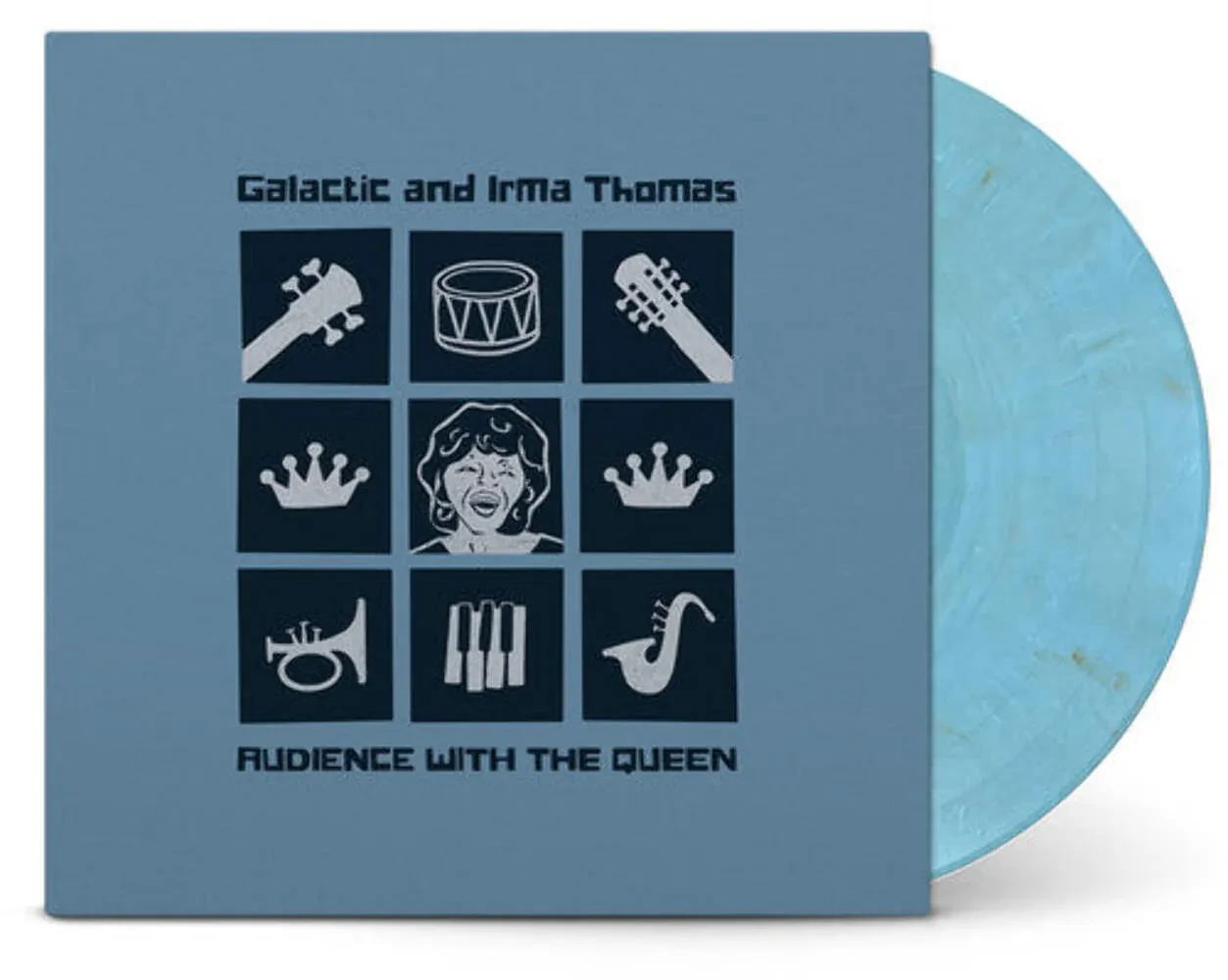 Galactic with Irma Thomas - Audience With The Queen [Indie-Exclusive Sky Blue an