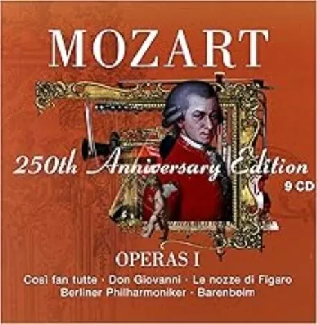 DANIEL BARENBOIM - Mozart: Operas I (9CD)