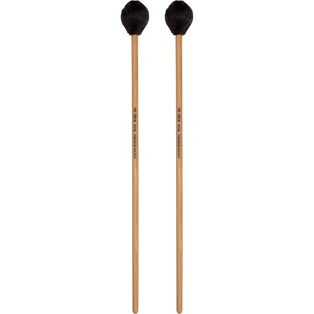 Палочки для маримбы Vic Firth M286 Theodor Milkov Artist Series Mallets Hard Concerto Black Yarn