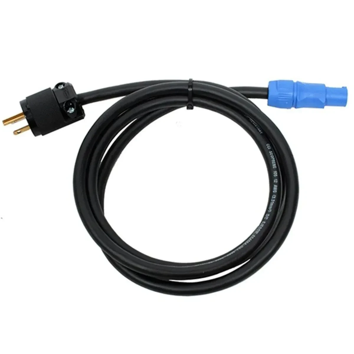 Сетевой кабель Proco PWRCON/20M-10 PowerCON NAC3FCA (Blue) to Edison 5366 male, 20A, 10 ft