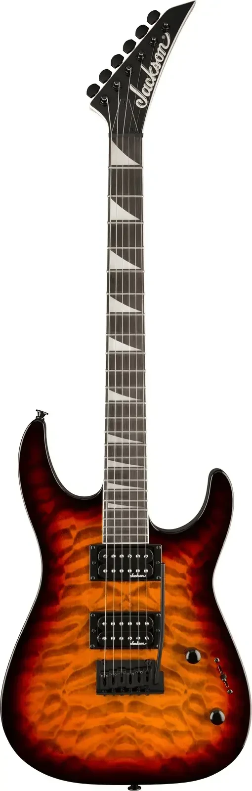 Электрогитара Jackson JS Series Dinky JS20 DKQ Transparent Tobacco Burst