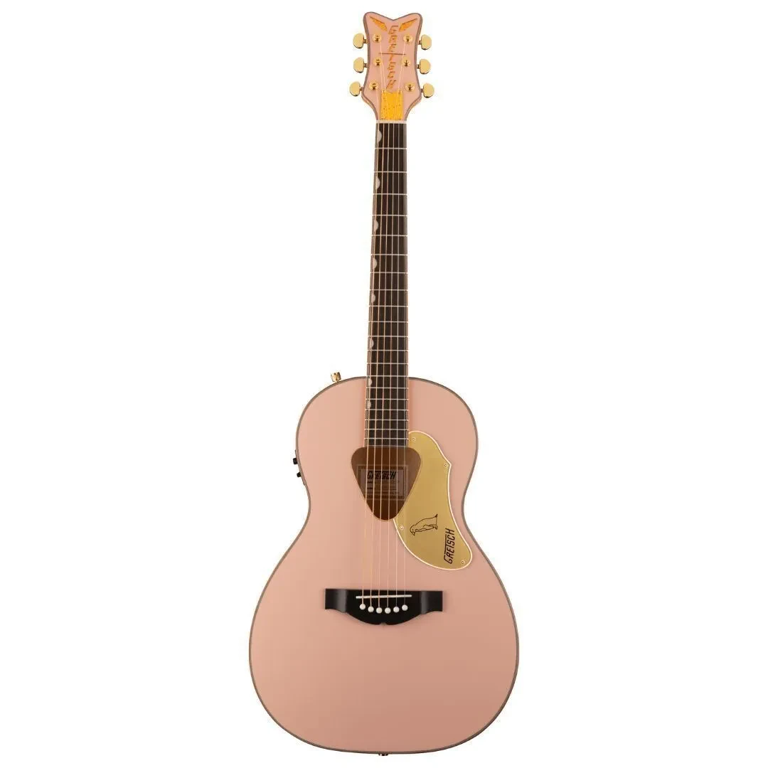 Б/У Электроакустическая гитара Gretsch G5021E Rancher Penguin Parlor розовый (Shell Pink)