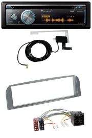 Автомагнитола для Alfa Romeo 147, GT Pioneer Bluetooth, DAB, MP3, USB, CD, цвет антрацит