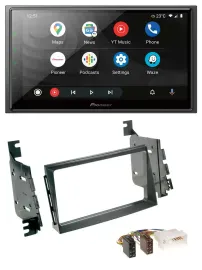 Pioneer USB 2DIN DAB MP3 Bluetooth Autoradio für Hyundai Azera Japan USA Grandeu