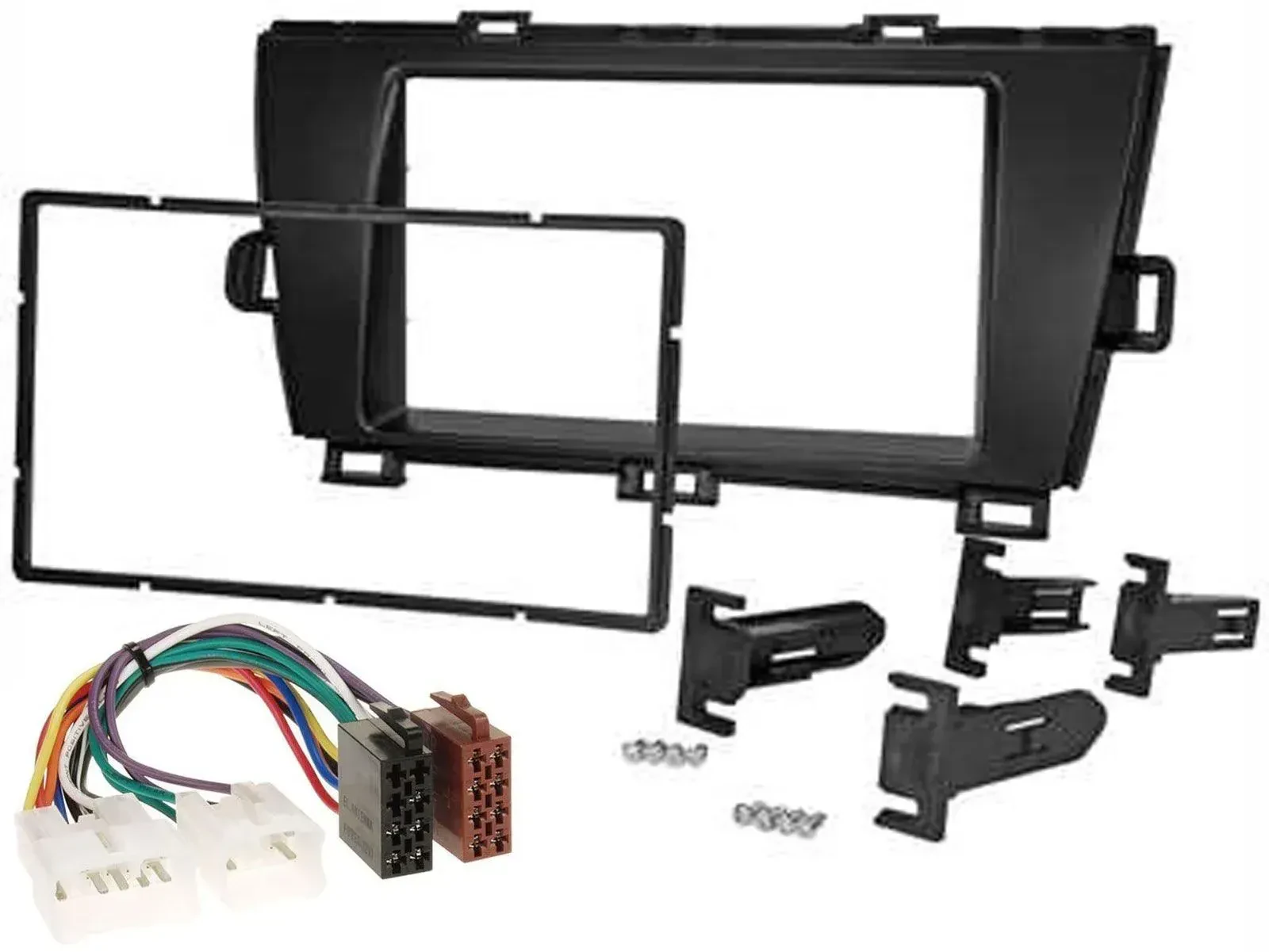 Einbauset Doppel DIN Autoradio für Toyota Prius (2009-2012)