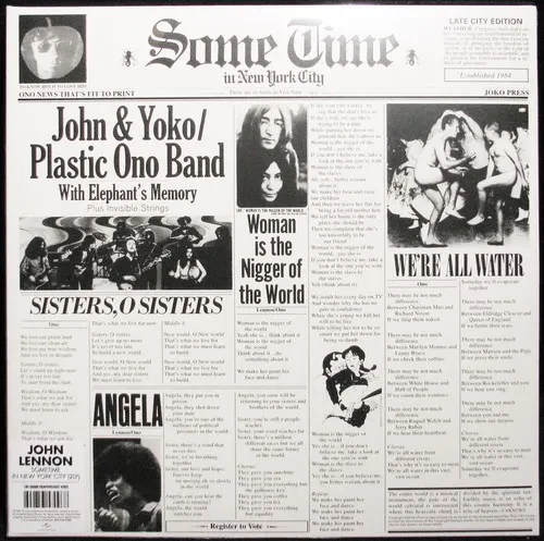 Виниловая пластинка John Lennon - Some Time in New York City [New Vinyl LP]