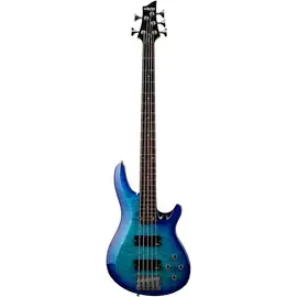 Бас-гитара Schecter C-5 Plus Ocean Blue Burst