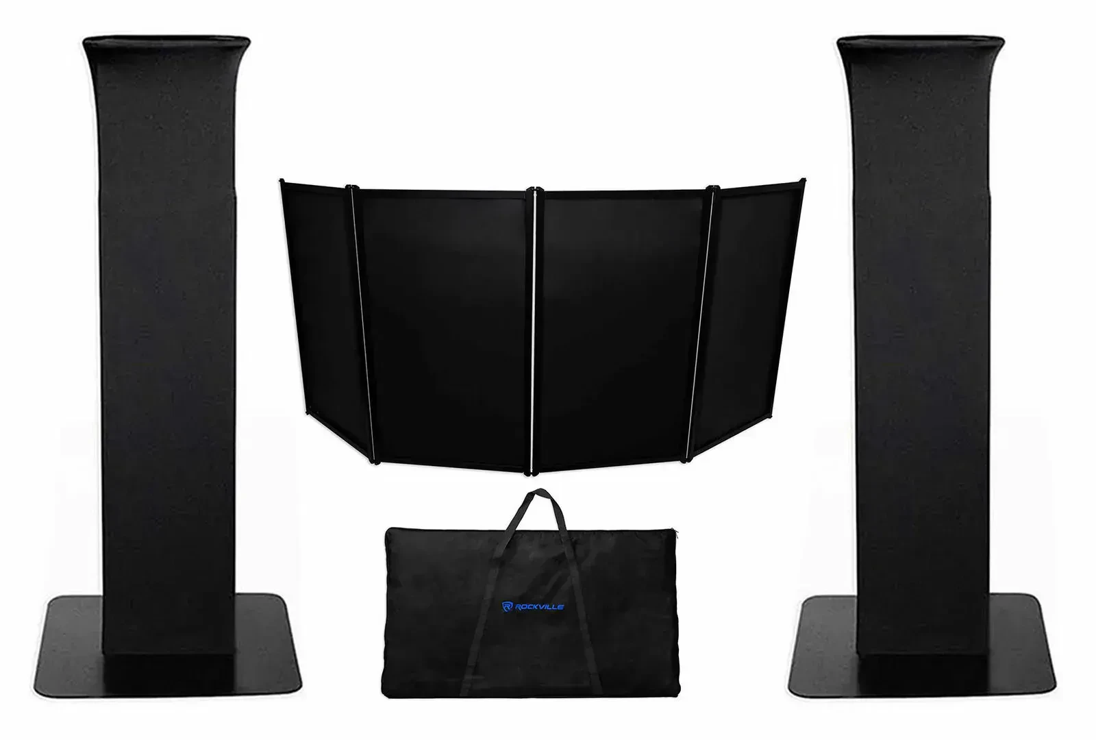 Стойка для световых приборов Rockville RTP32B+RFAAB с аксессуарами (пара)