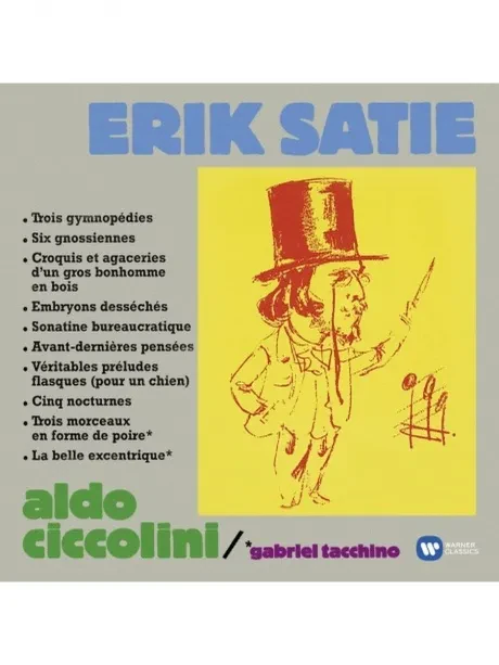 ALDO CICCOLINI - Satie: Works For Piano (CD)