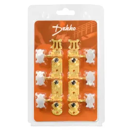 Колки для классической гитары ROCKET PK-11Gold на планке, золото