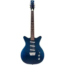 Электрогитара Danelectro 59 Triple Divine Blue Metallic