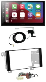 Pioneer USB Bluetooth DAB MP3 2DIN Autoradio für Subaru Forester Impreza XV ab 1