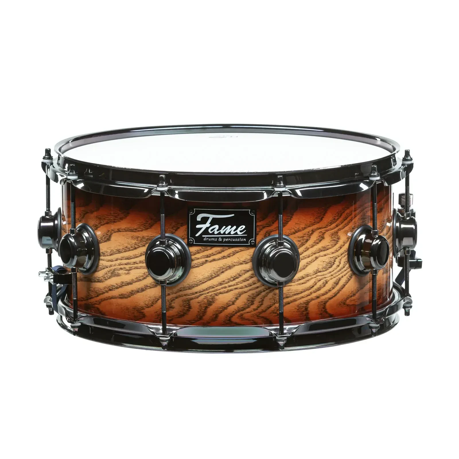 Малый барабан Fame Audio Fortress Ash Birch 14x6.5 Brown Burst