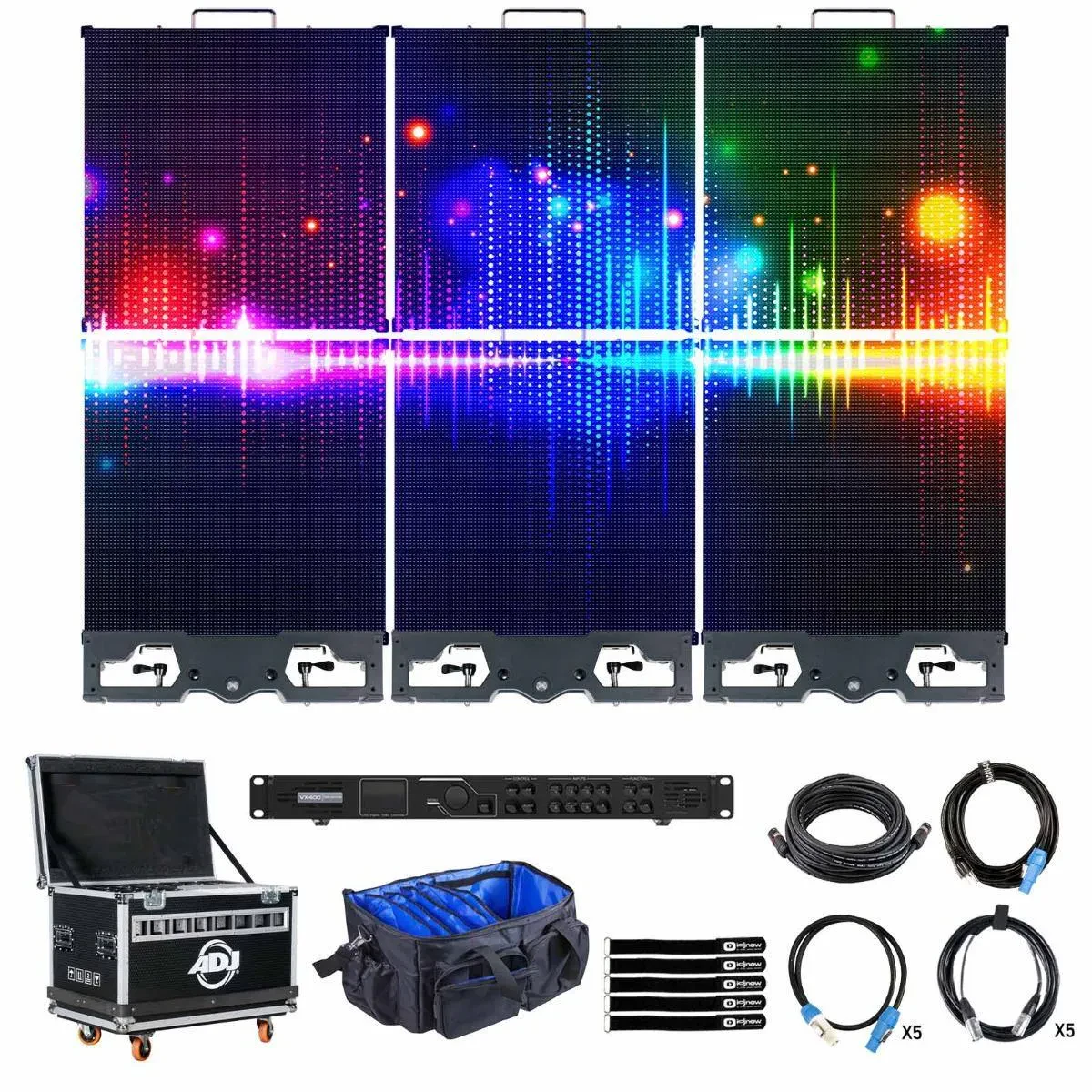 ADJ EVS3 Video Wall 3x2 Ground Mount System with Controller idjnow