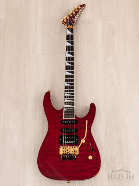 Электрогитара Jackson Stars Japan Pride Soloist J.P. SL-175 SSH Trans Red w/case Japan 1999