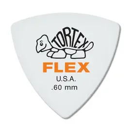 Медиаторы DUNLOP Tortex Flex Triangle 456R.60, 72 штуки, 0.60 мм