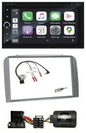 Blaupunkt DAB USB Bluetooth Lenkrad 2DIN TMC Navigation für Alfa Romeo 147 GT 04