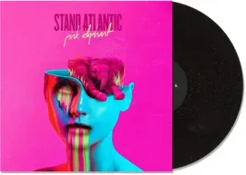 Виниловая пластинка Stand Atlantic - Pink Elephant - Black Glitter [New Vinyl LP] Explicit, Black, C