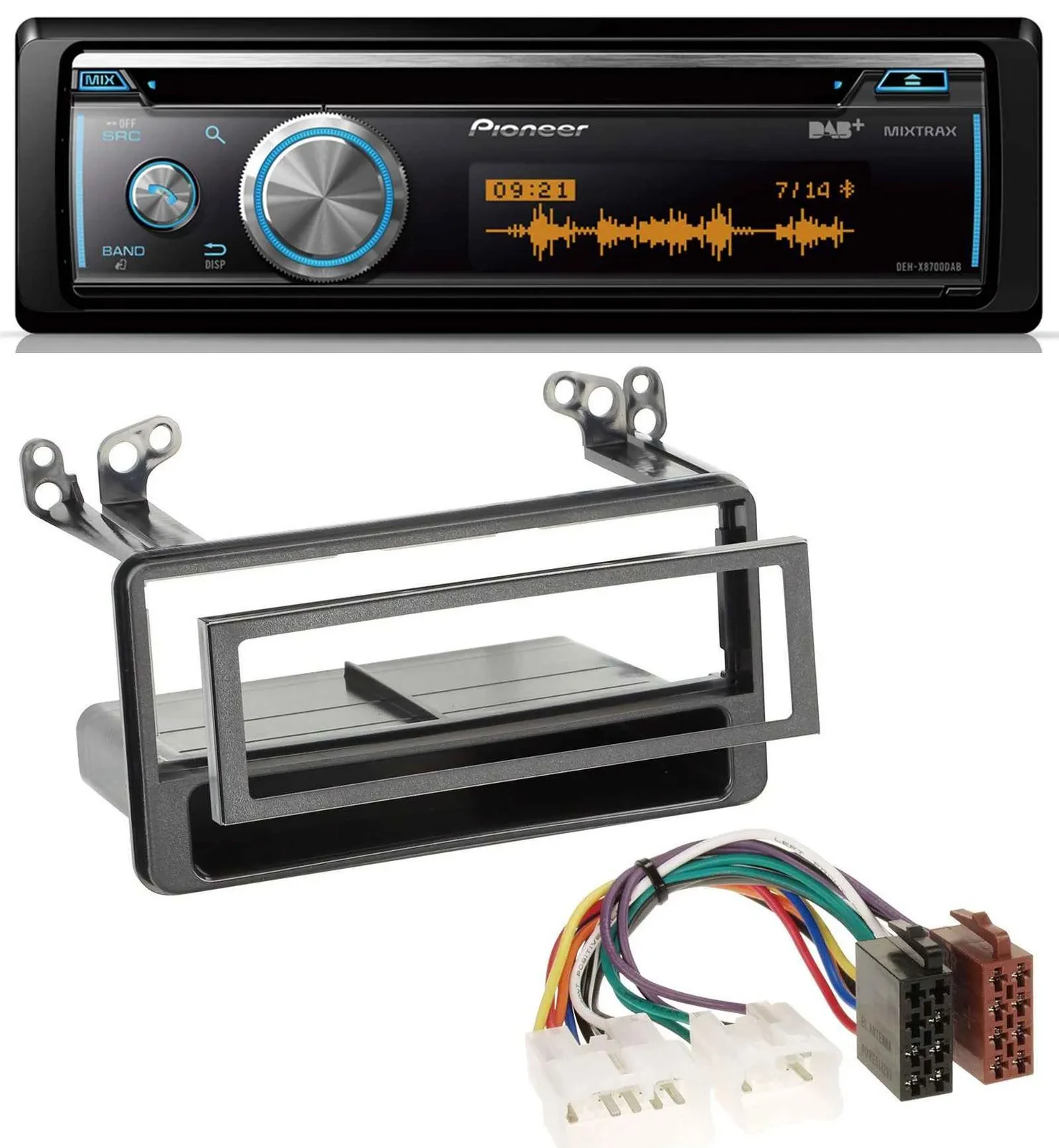 Автомагнитола Pioneer MP3, DAB, USB, CD, Bluetooth для Toyota Avensis/Verso/Celica