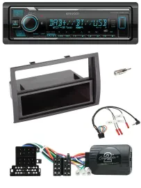 Kenwood Bluetooth Lenkrad DAB USB Autoradio für Citroen Jumper 2008-2011