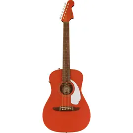 Электроакустическая гитара Westerngitarre Fender Malibu Player FRD WN Akustik Gitarre Akustikgitarre