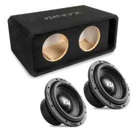 Сабвуфер пассивный NVX NE82P_ESW84 2x8", щелевой порт, МДФ 3/4"