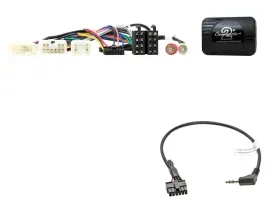 Connects2 Lenkradadapter für Toyota Yaris RAV4 Corolla Avensis Pioneer Blaupunkt