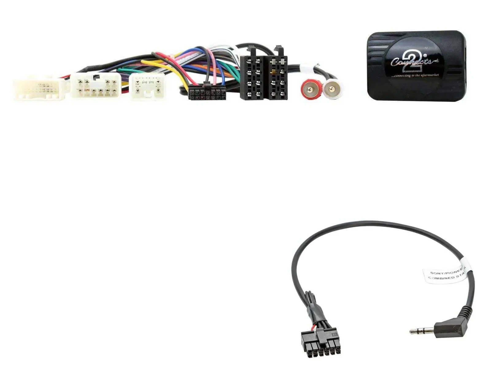 Connects2 Lenkradadapter für Toyota Yaris RAV4 Corolla Avensis Pioneer Blaupunkt