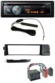 Автомагнитола для BMW 3 Series E46 Pioneer CD USB Bluetooth DAB MP3 Rundpin