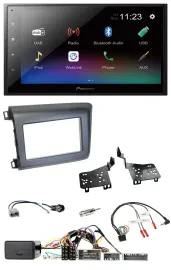 Pioneer USB Bluetooth DAB 2DIN Lenkrad Autoradio für Honda Civic US Modelle 2012