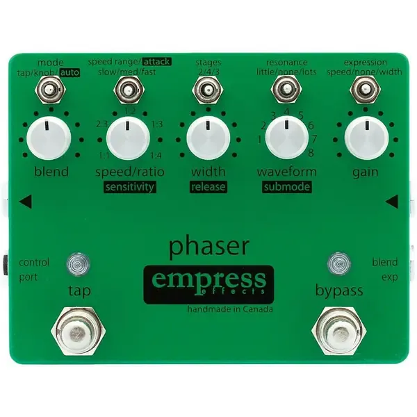 Педаль эффектов для электрогитары Empress Effects Phaser Guitar Effects Pedal