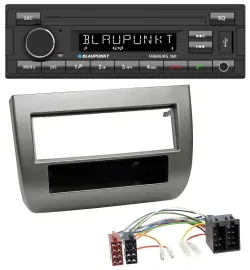 Blaupunkt AUX Bluetooth MP3 USB Autoradio für Lancia Y (843 03-11) anthrazit