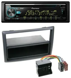 Pioneer DAB MP3 CD USB Bluetooth Autoradio für Renault Megane (2009-2010)