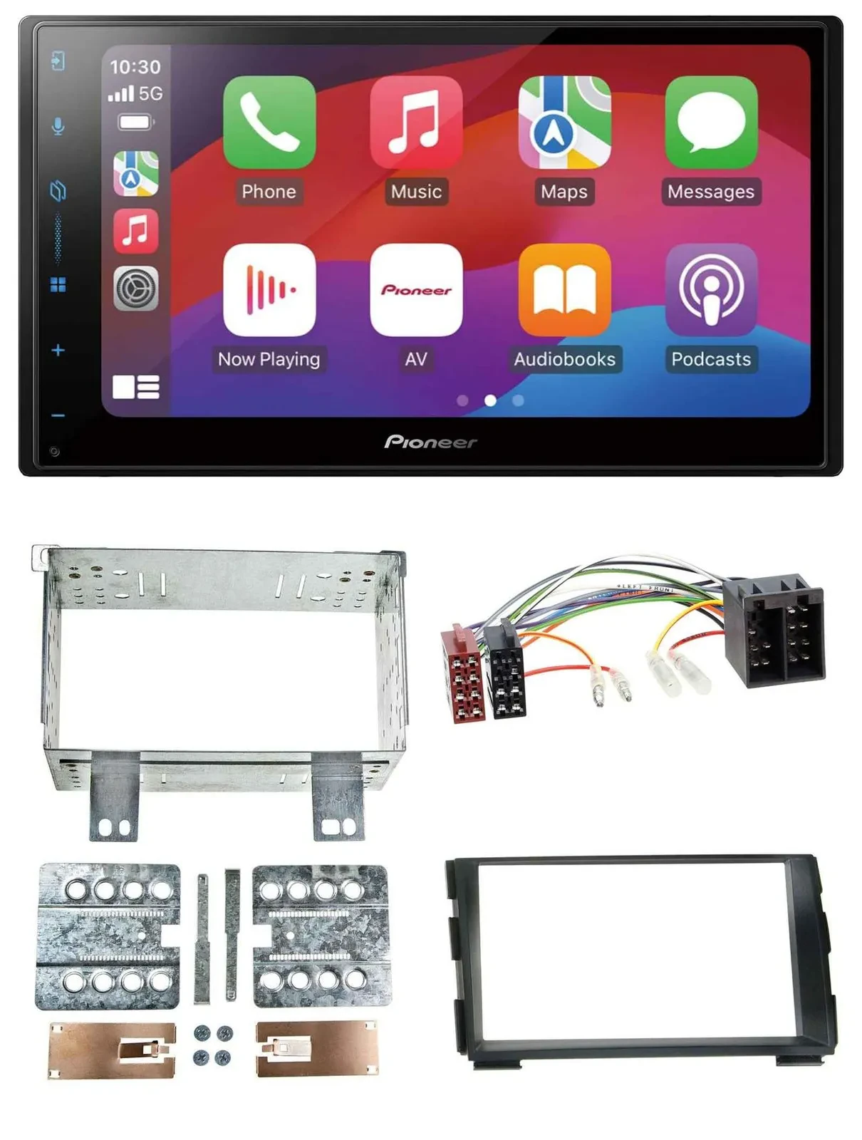 Pioneer DAB USB MP3 Bluetooth 2DIN Autoradio für Kia Ceed 09-12 proCeed 11-13