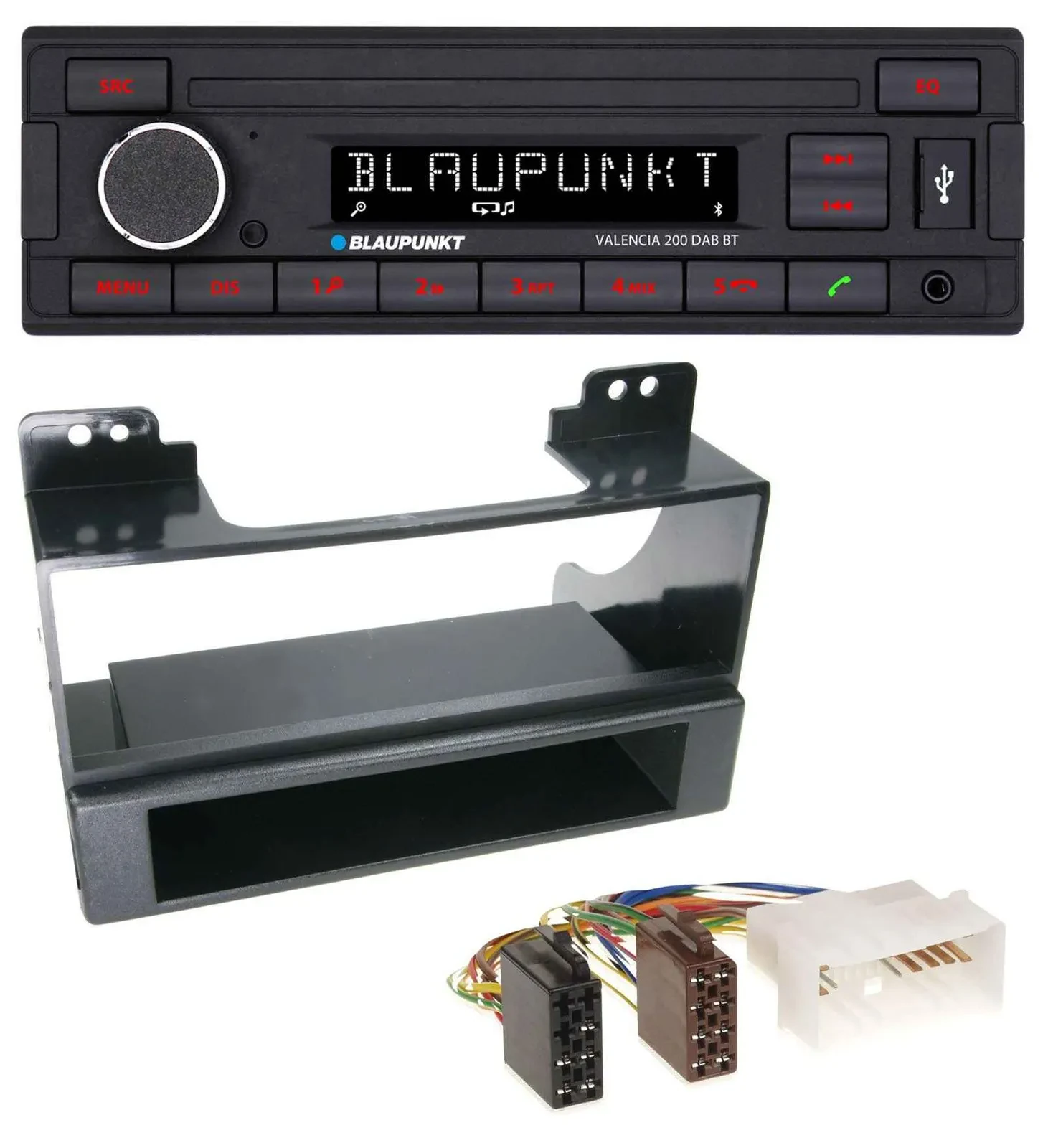 Blaupunkt DAB MP3 Bluetooth USB Autoradio für Kia Carnival (ab 2006)