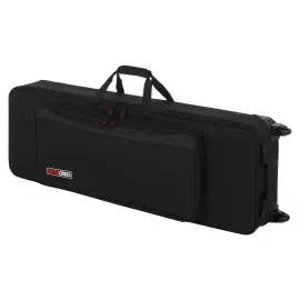 Gator Cases GK-61-SLIM Slim 61-Note Lightweight Keyboard Case with Wheels idjnow