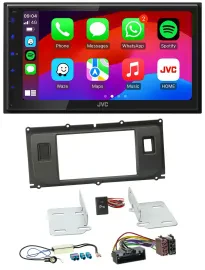 JVC Bluetooth USB MP3 2DIN DAB Autoradio für Land Rover Evoque ab 2011