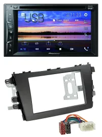 Pioneer Bluetooth 2DIN USB DVD DAB MP3 Autoradio für Suzuki Celerio LF ab 2014