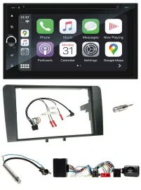 Blaupunkt DAB USB Bluetooth Lenkrad 2DIN TMC Navigation für Audi A3 Symphony Akt
