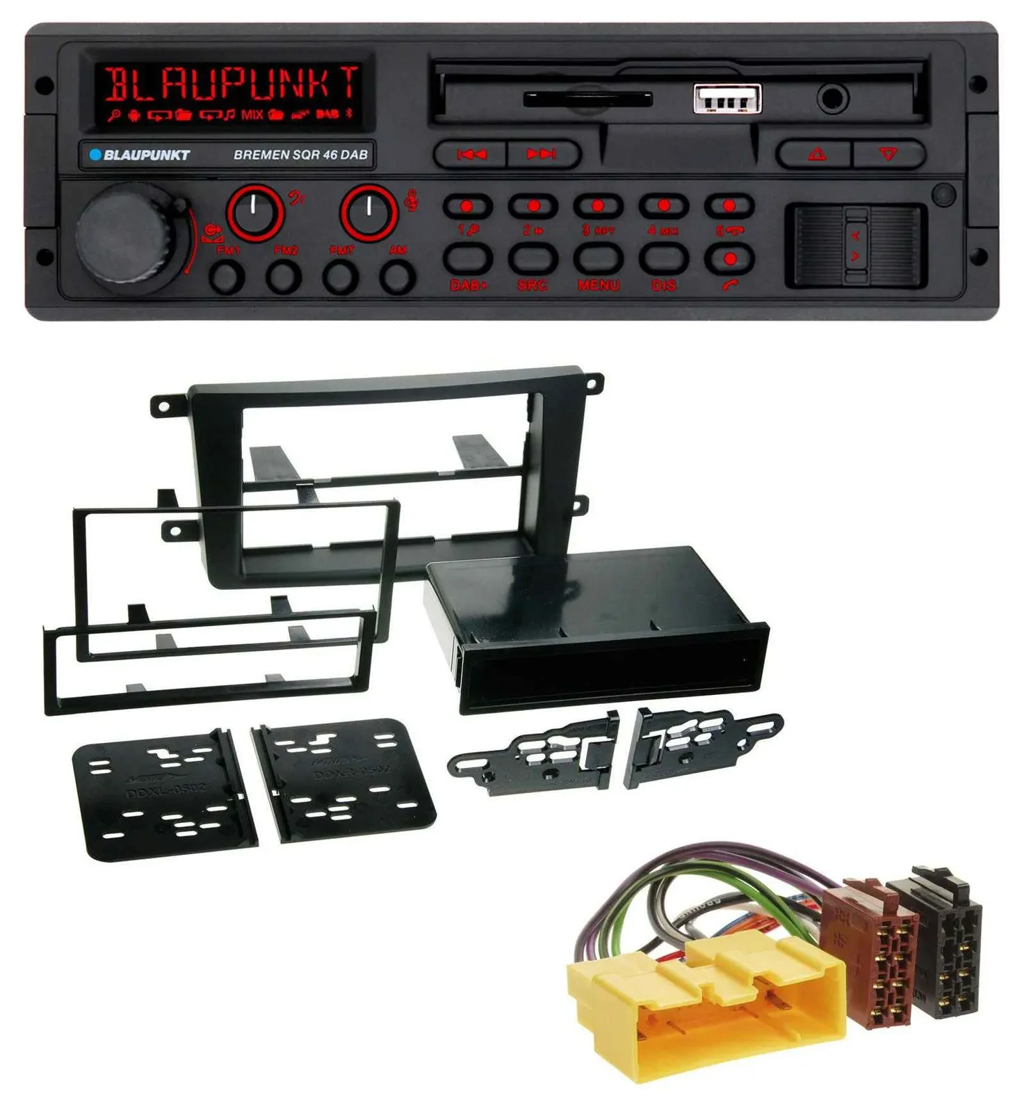 Blaupunkt SD MP3 USB Bluetooth DAB Autoradio für Mazda CX-9 (2007-2016)