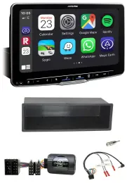 Автомагнитола Alpine Bluetooth USB DAB для Citroen C2/C3/Berlingo 2002–2006 с управлением с руля