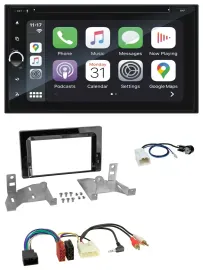 Blaupunkt 2DIN Bluetooth DAB USB DVD MP3 Autoradio für Toyota Aygo AB7 ab 2022 k