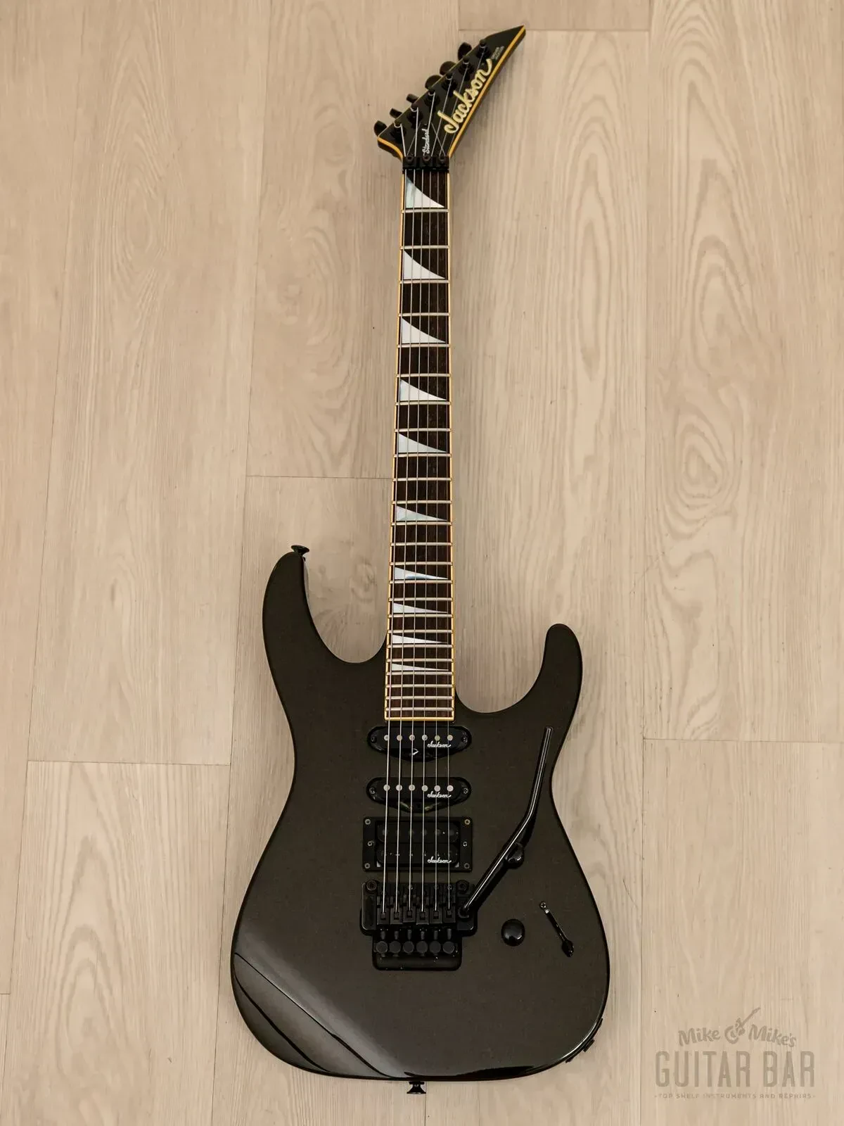 Электрогитара Jackson Grover Soloist Standard HSS Metallic Black w/gigbag Japan 1993