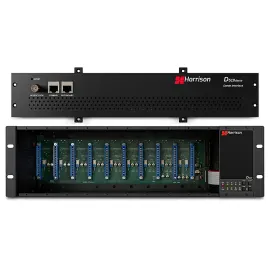 Harrison D510r 10-Slot 500 Series Rack System with Dante Interface Card