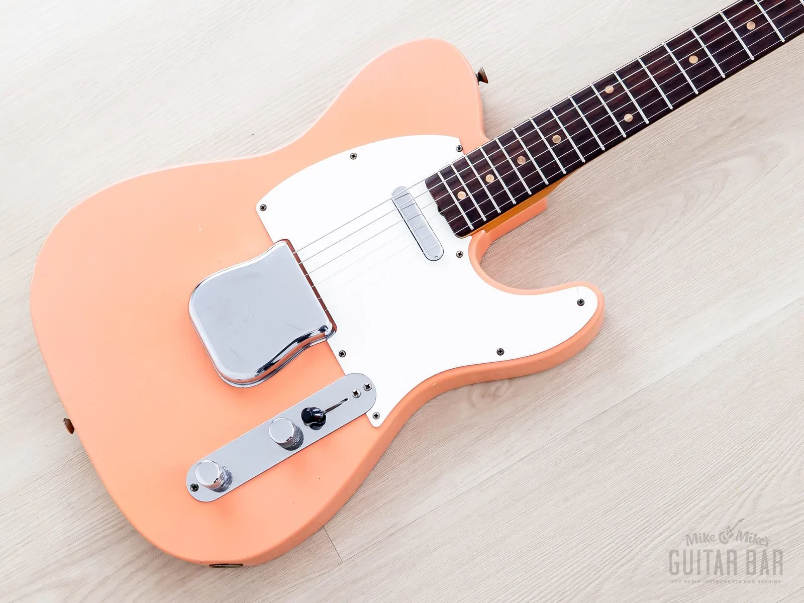 1960 Fender Telecaster Pre-CBS Vintage Guitar Slab Board Tahitian Coral w/ Case