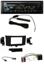 Pioneer CD MP3 AUX DAB USB Autoradio für Smart ForTwo (2010-2015)