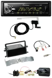 Автомагнитола для Mitsubishi L200 (2006–2015) Pioneer Bluetooth, DAB, USB, поддержка кнопок на руле