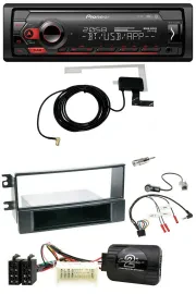 Автомагнитола Pioneer DAB, USB, Bluetooth, совместимая с кнопками на руле, для Kia Sportage II (2008–2010)