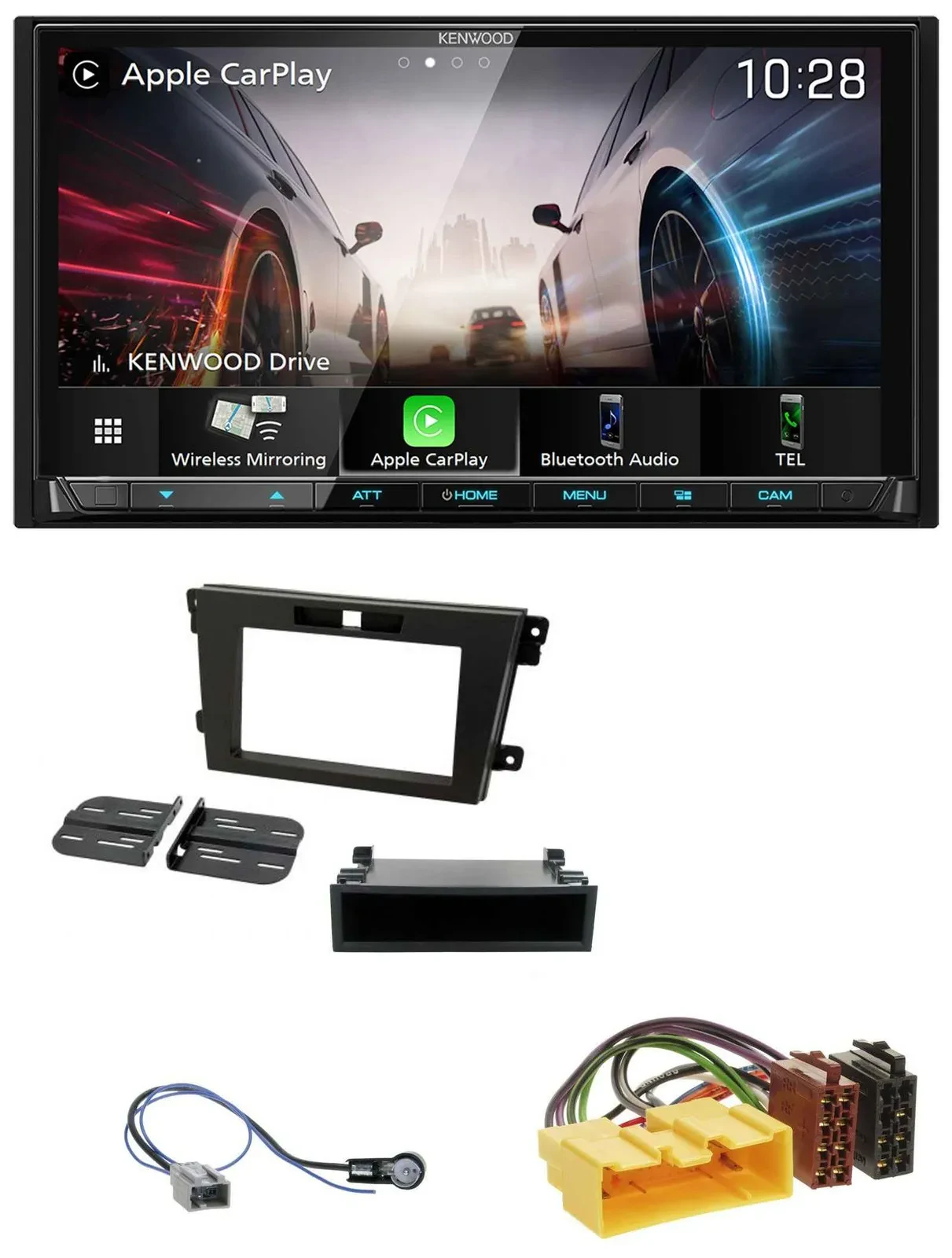Kenwood MP3 2DIN USB DAB Bluetooth Autoradio für Mazda CX-7 (2008-2010)